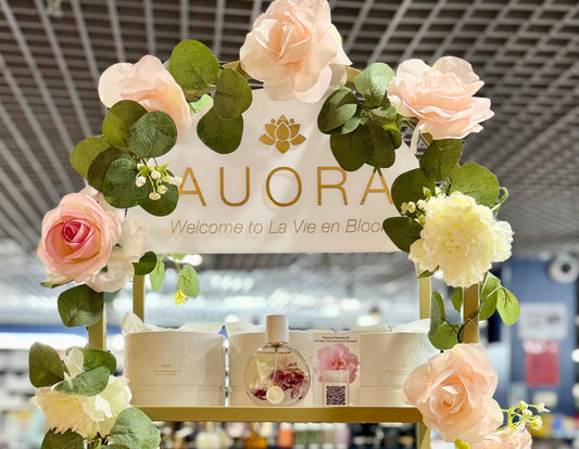 AUORA exclusively  in Monaco: Discover Luxury Organic Skincare & Perfume in Monte Carlo